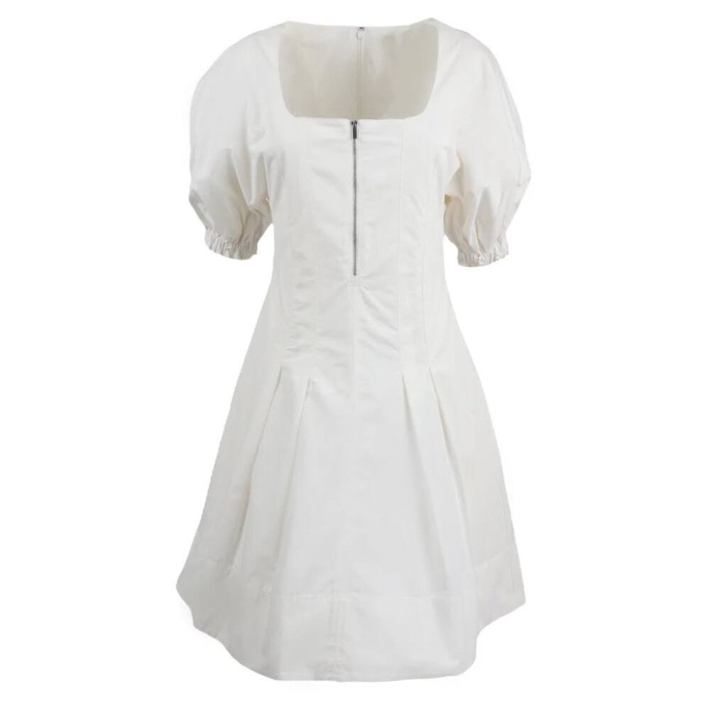 Proenza Schouler White Label Cotton Linen Mini Dress